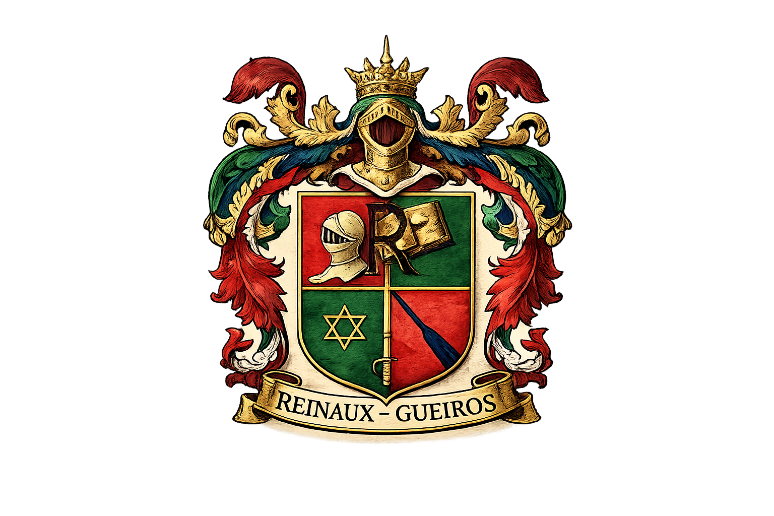 Reinaux-Gueiros coat of arms